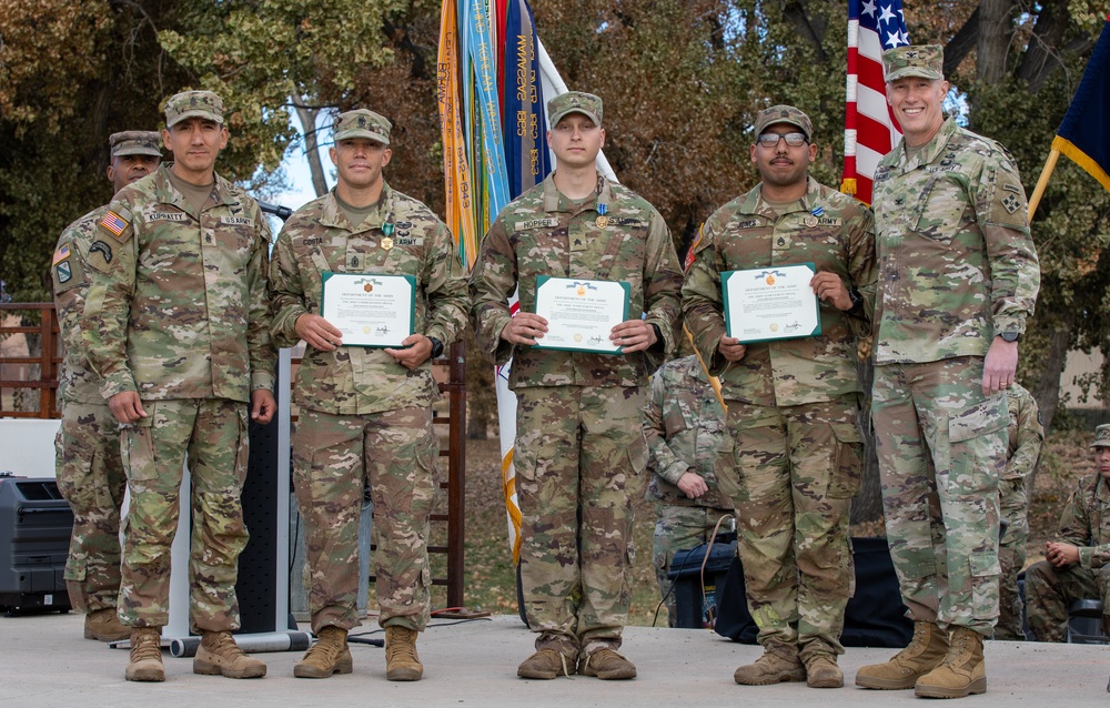 Ivy Division's Best Ranger, Best Medic, Best Sapper Competition 2023: Award Ceremony