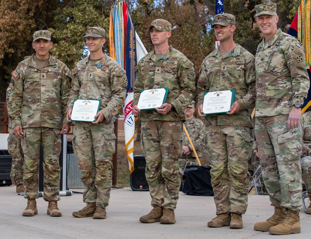 Ivy Division's Best Ranger, Best Medic, Best Sapper Competition 2023: Award Ceremony