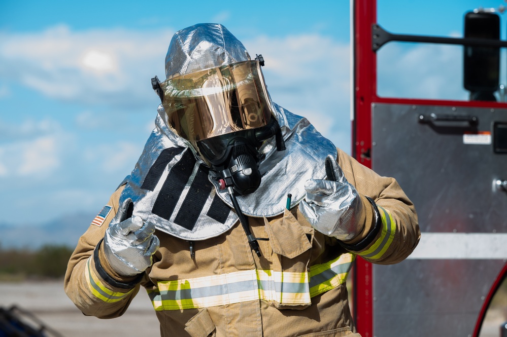 Fire response training