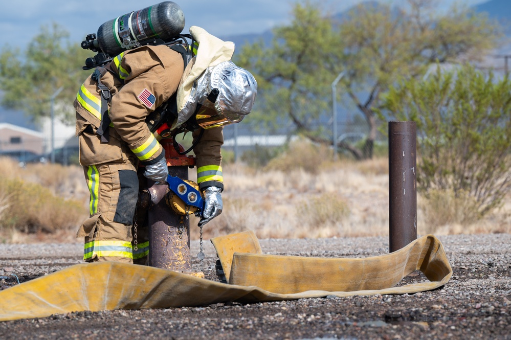 Fire response training