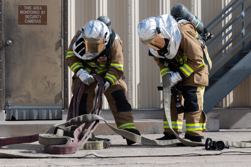 Fire response training