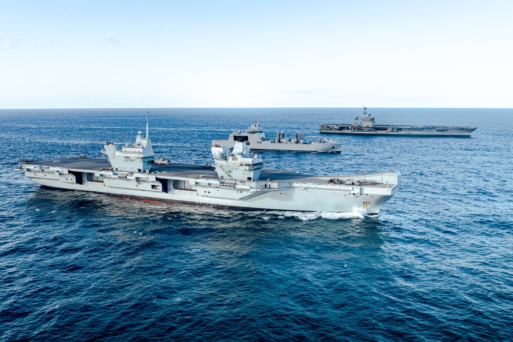 Interoperability Training in the Atlantic Ocean