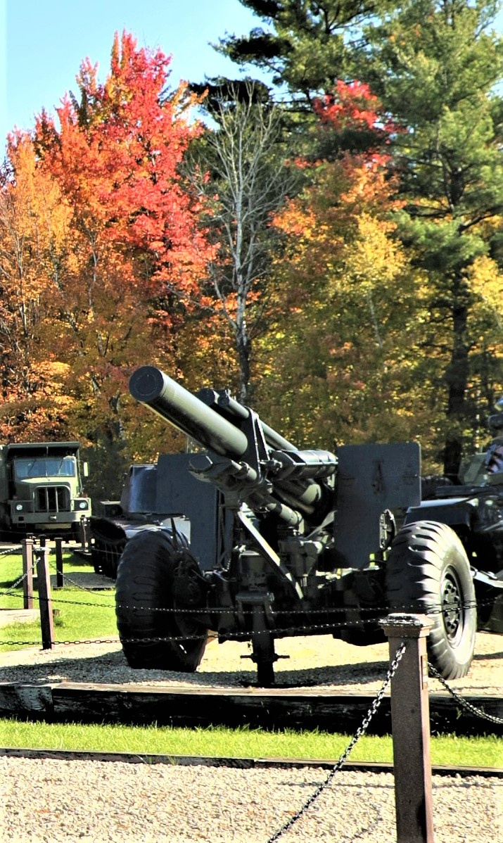 Fort McCoy’s Equipment Park features several items from Korean War-era