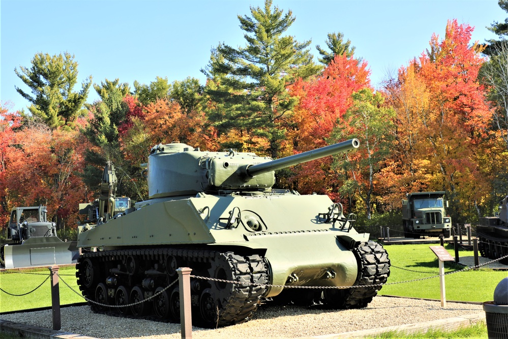 Fort McCoy’s Equipment Park features several items from Korean War-era