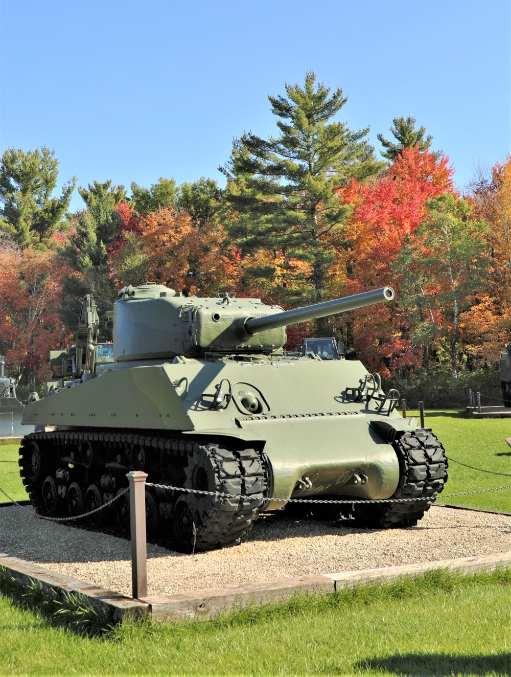 Fort McCoy’s Equipment Park features several items from Korean War-era