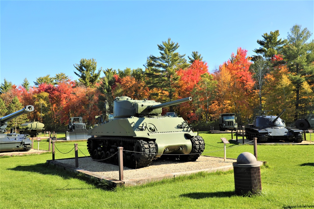 Fort McCoy’s Equipment Park features several items from Korean War-era