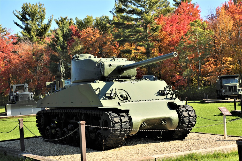 Fort McCoy’s Equipment Park features several items from Korean War-era