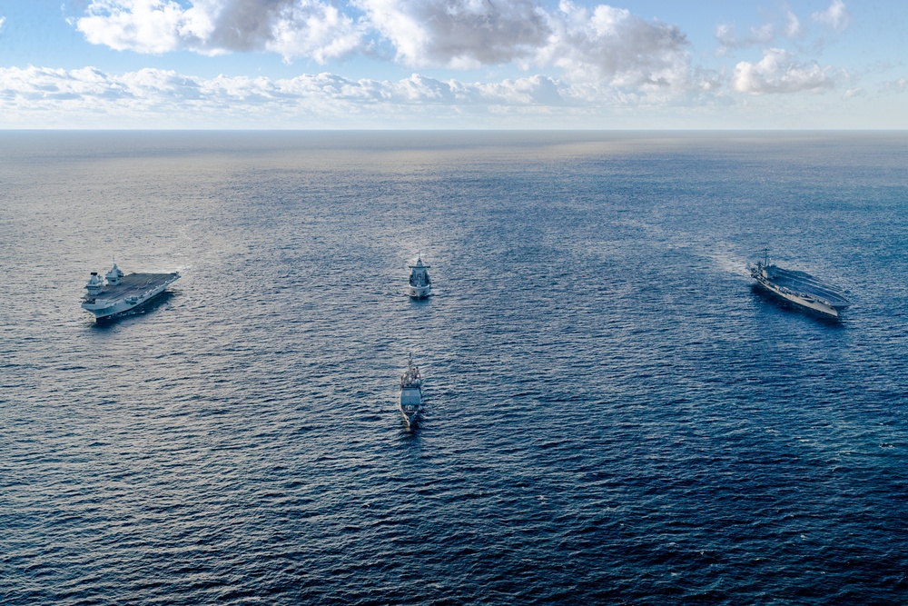 Interoperability Training in the Atlantic Ocean