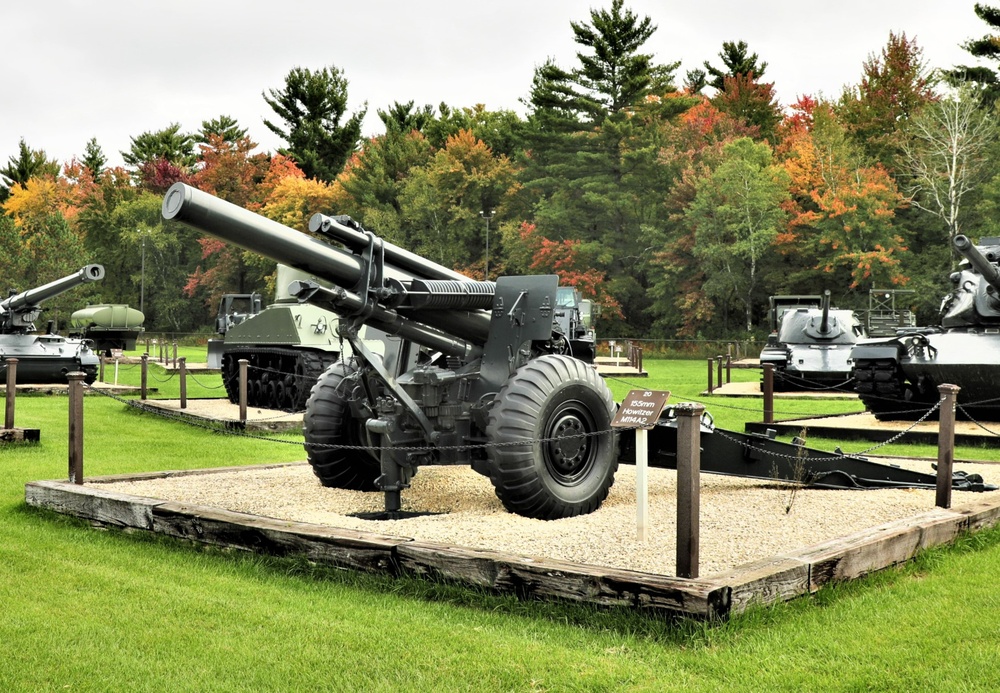 Fort McCoy’s Equipment Park features several items from Korean War-era