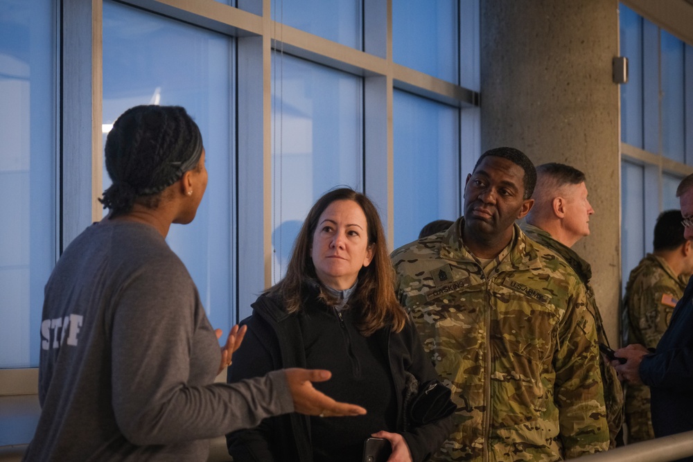 Dr. Agnes Schaefer Visits Fort Wainwright