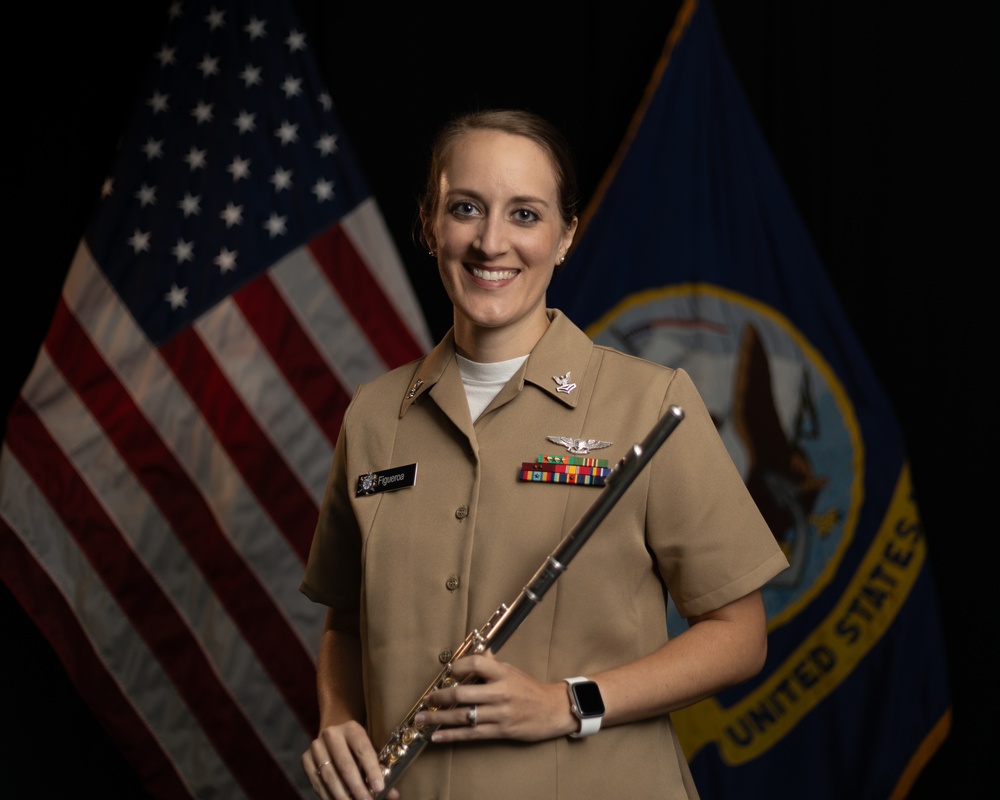 Navy Band Southeast Welcomes Aboard Musician 2nd Class (Aviation Warfare) Jennifer Figueroa