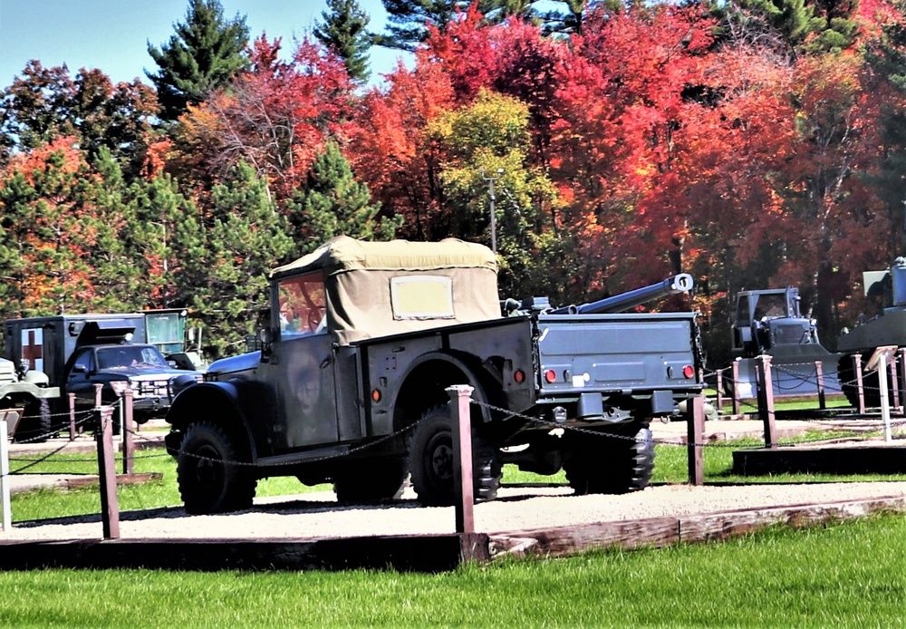 Fort McCoy’s Equipment Park features several items from Korean War-era