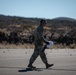 U.S. Army Soldiers and Marines launch an Unmanned Aircraft System during JPMRC 24-01