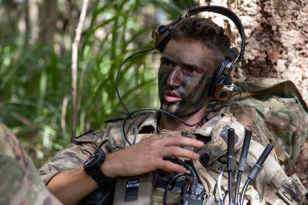 Wolfhounds Establish Security Posture Around Objective Austin at JPMRC 24-01