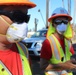 Quality Assurance Inspectors facilitate vehicle removal from the right of way in Lahaina, Hawai‘i