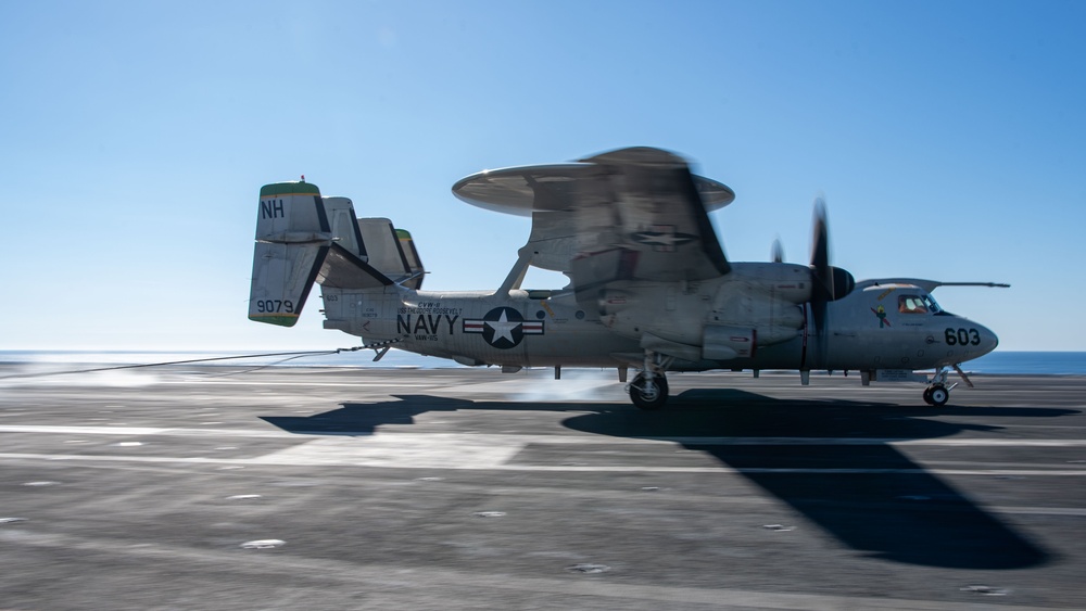 Flight Ops Aboard USS Theodore Roosevelt