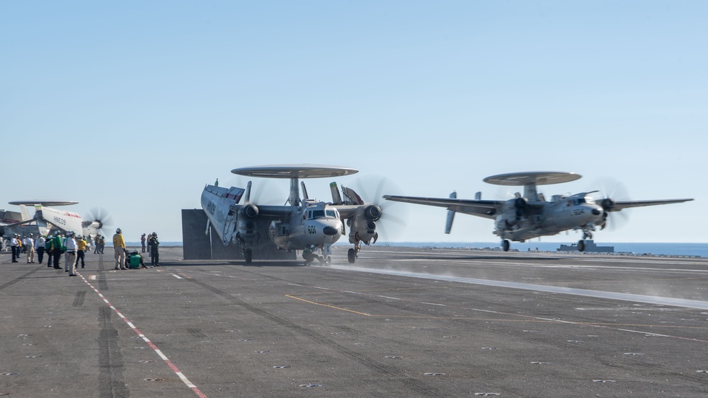 Flight Ops Aboard USS Theodore Roosevelt