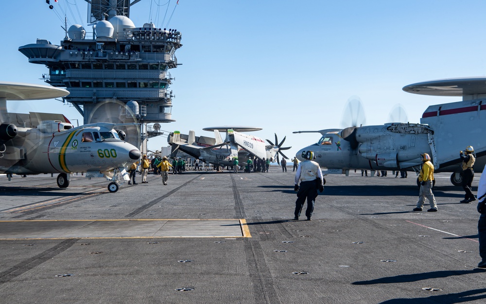 Flight Ops Aboard USS Theodore Roosevelt