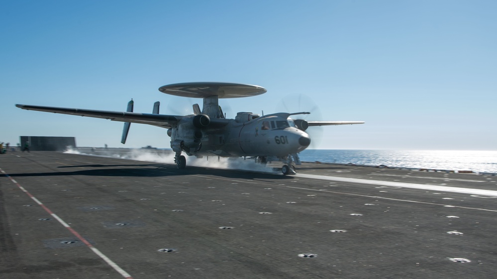 Flight Ops Aboard USS Theodore Roosevelt