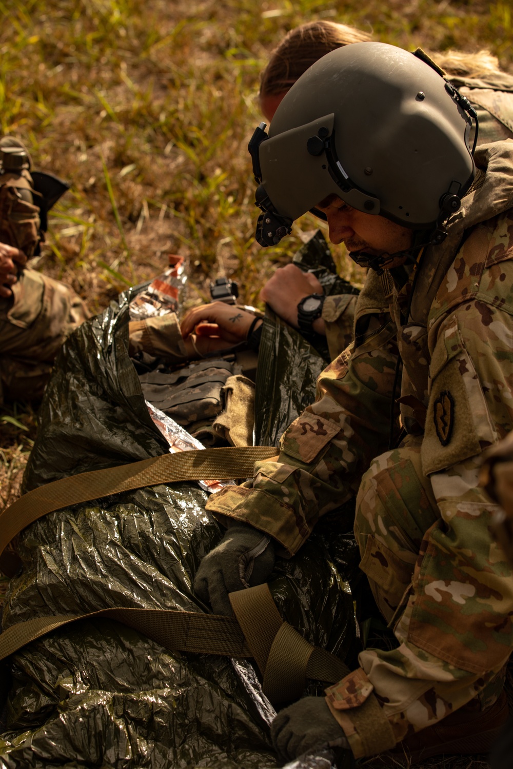 25th Infantry Division Soldiers practice MEDEVACs during 24-01