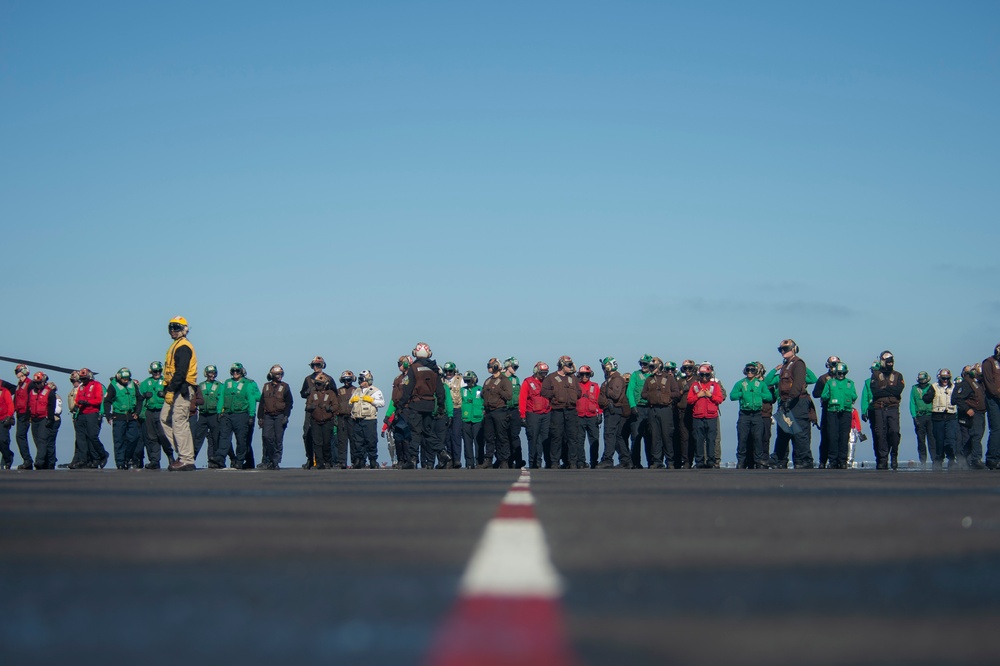 CVN 71 FOD Walkdown