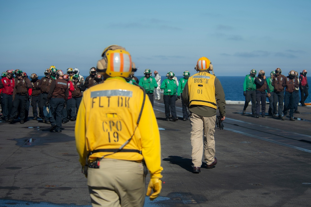 CVN 71 FOD Walkdown