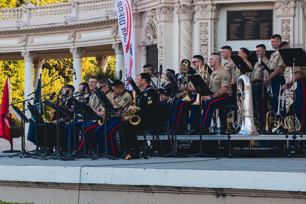 Navy and Marine Band Perform at Fleet Week San Diego