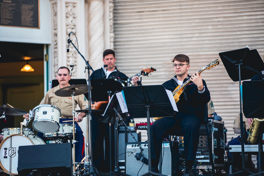 Navy and Marine Band Perform at Fleet Week San Diego