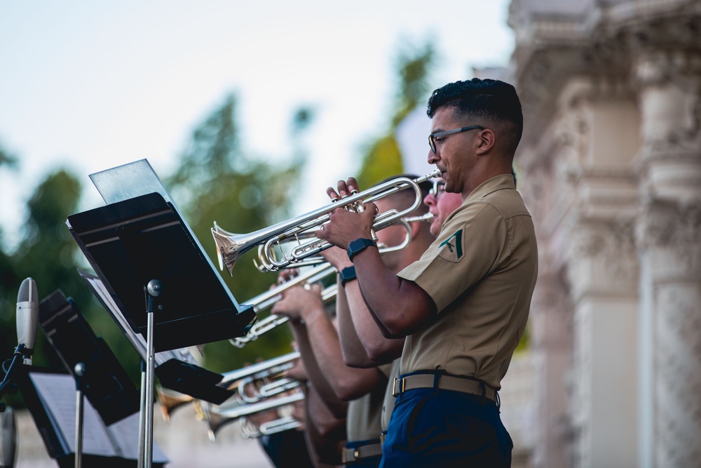 Navy and Marine Band Perform at Fleet Week San Diego