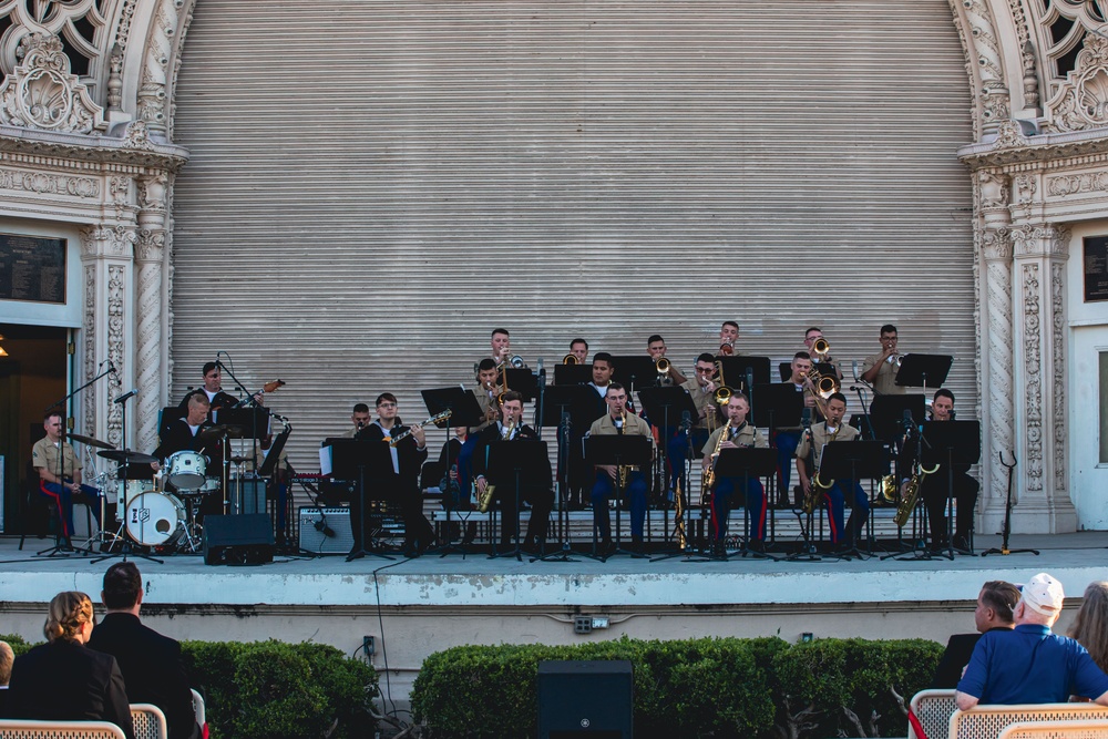 Navy and Marine Band Perform at Fleet Week San Diego