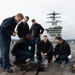 Sailors Repair Catapult Switch
