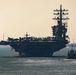 The Dwight D. Eisenhower Carrier Strike Group transits the Suez Canal