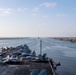 Dwight D. Eisenhower Carrier Strike Group transits the Suez Canal