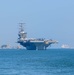 Dwight D. Eisenhower Carrier Strike Group transits the Suez Canal