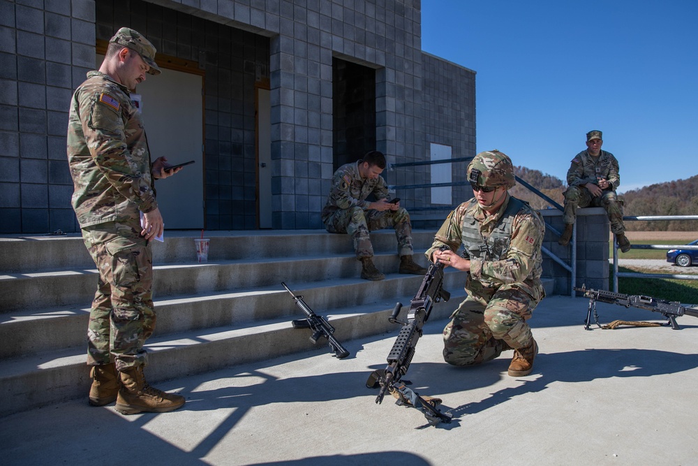 Kentucky Army National Guard Soldiers participate in the 2023 Best Warrior Competition