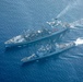 USS Normandy Conducts a Replenishment-at-Sea