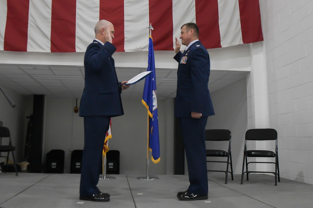 179CW held a promotion ceremony for Col. Gerald Clark