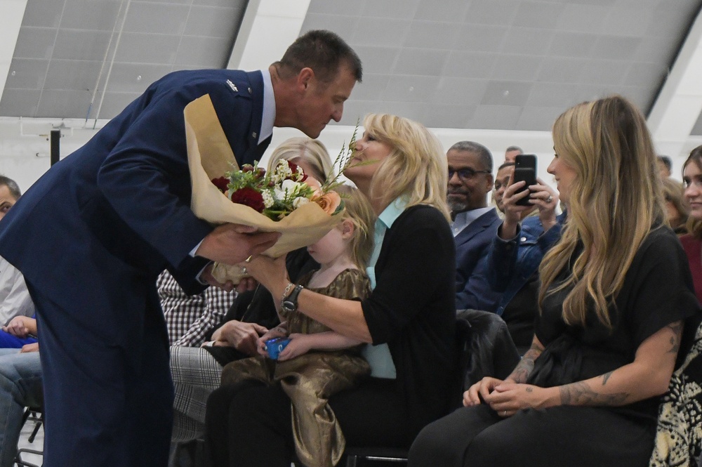 179CW held a promotion ceremony for Col. Gerald Clark