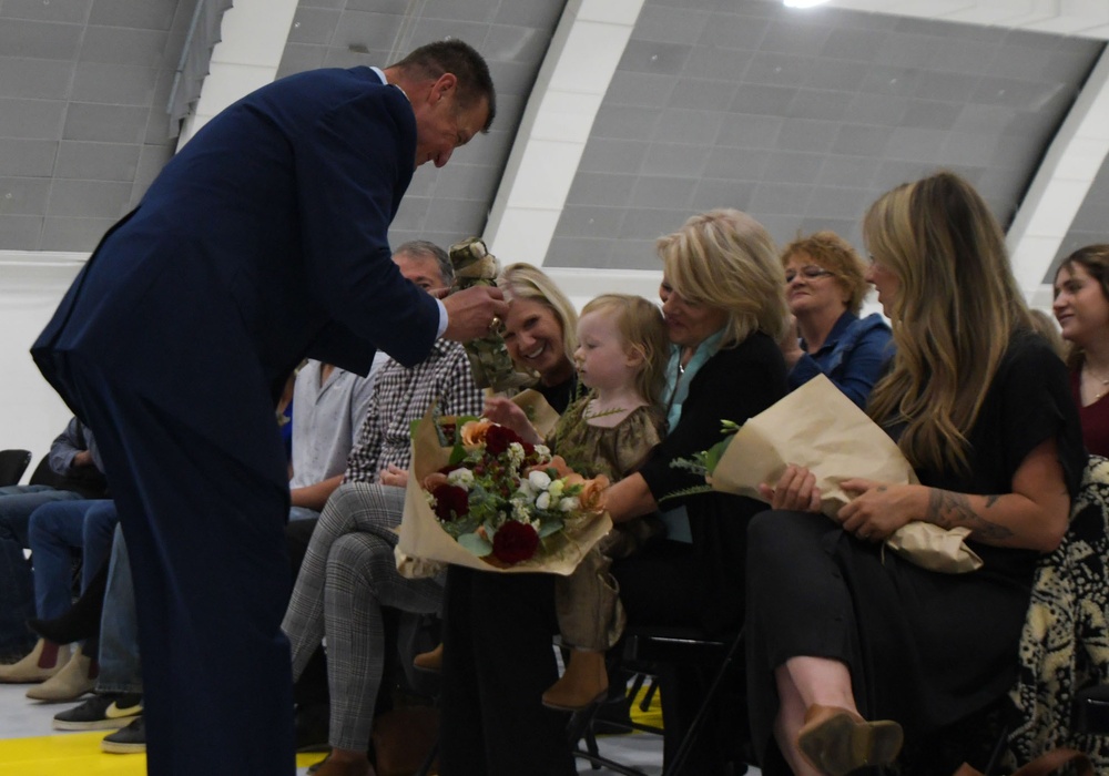 179CW held a promotion ceremony for Col. Gerald Clark