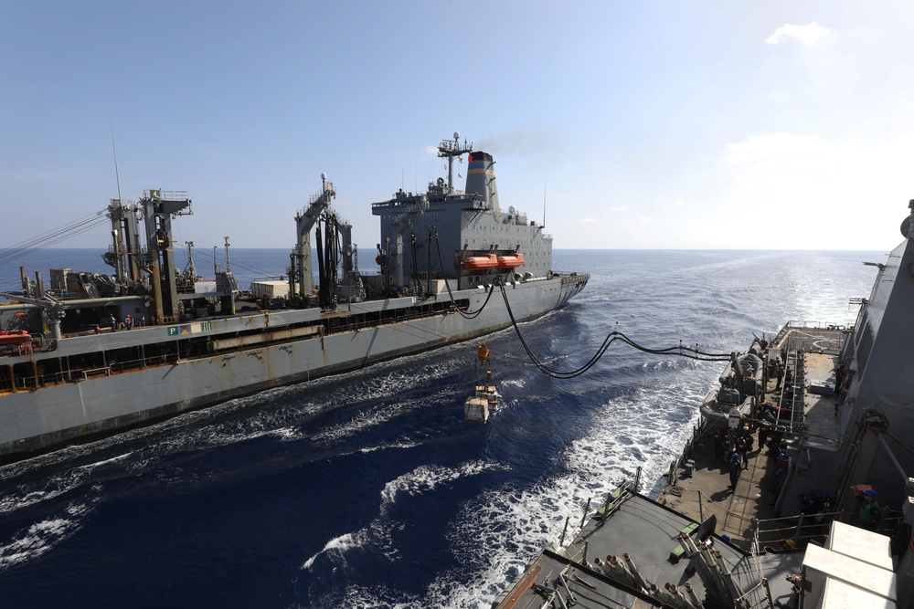 DVIDS - Images - USS Ramage Conducts Underway Replenishment