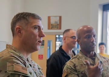 USAF Expeditionary Center command team visits Team Charleston