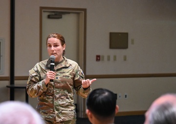 U.S. Space Force Brig. Gen. Kristin Panzenhagen Visits Vandenberg