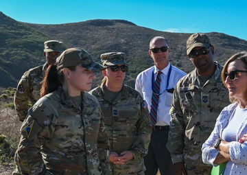 U.S. Space Force Brig. Gen. Kristin Panzenhagen Visits Vandenberg