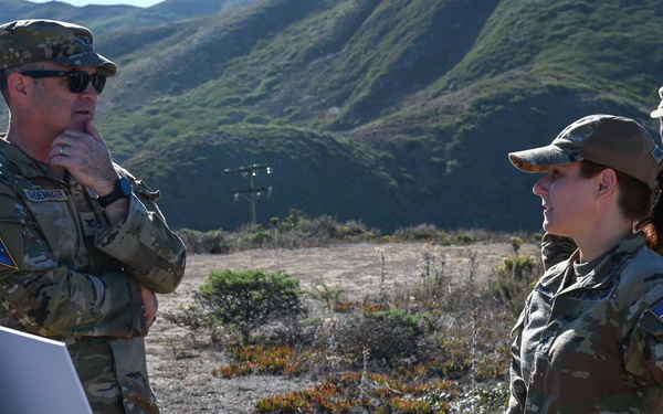 U.S. Space Force Brig. Gen. Kristin Panzenhagen Visits Vandenberg