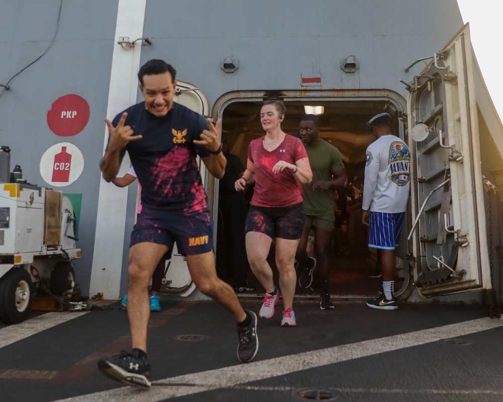 USS Mesa Verde Steel Beach Picnic