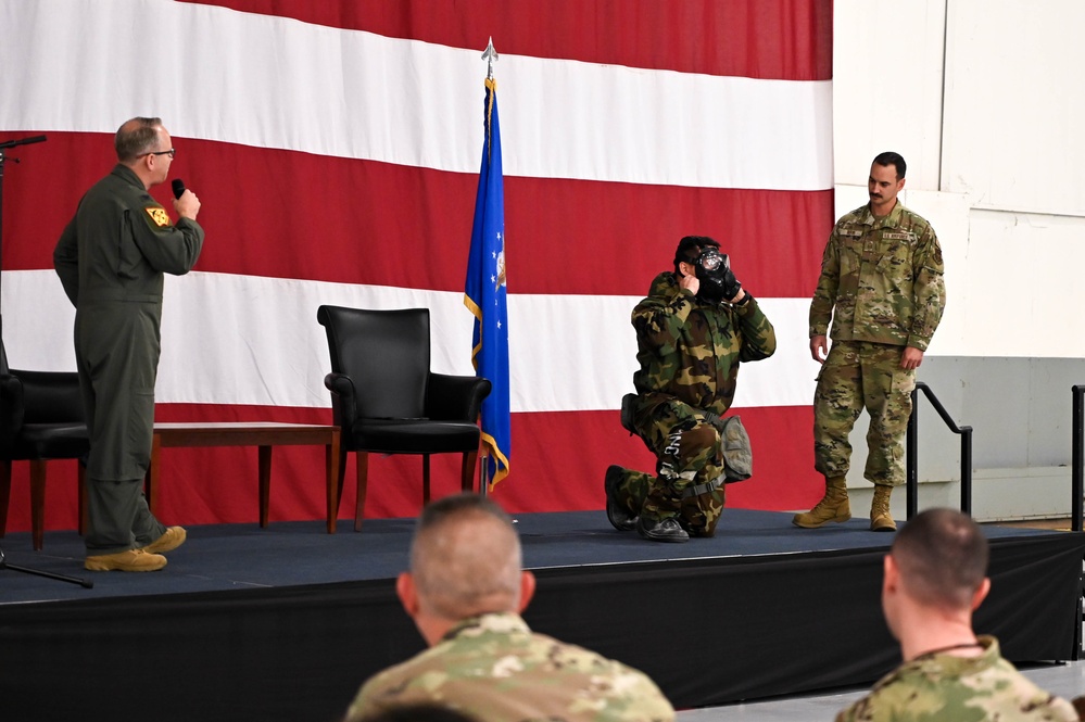 Reserve commander hosts first commander's call