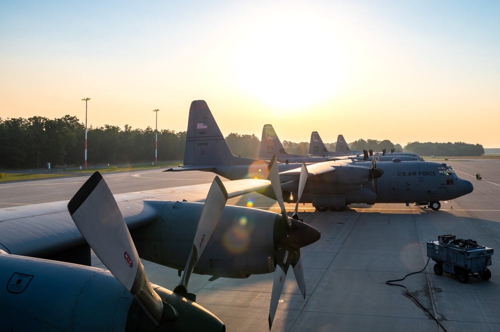 182 Airlift Wing rotates through Poland during ADR 23-4