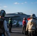 USS Ronald Reagan (CVN 76) conducts flight operations in support of Multi-Large Deck Exercise with USS Carl Vinson (CVN 70) and Japanese Maritime Self-Defense Force Hyuga-class helicopter destroyer JS Hyuga (DDH 181)