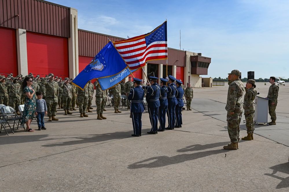 Reserve Civil Engineering Squadron Welcomes New Commander