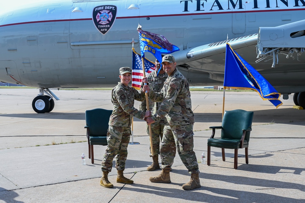 Reserve Civil Engineering Squadron Welcomes New Commander